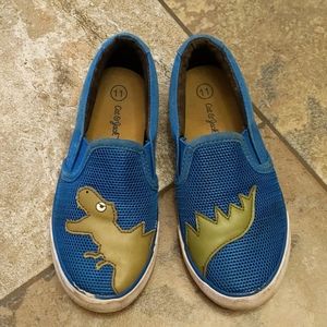 Dinosaur Slip-ons Size 11